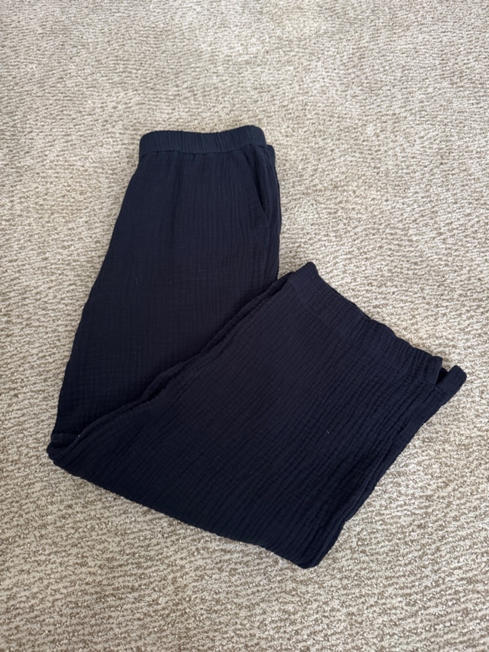 J. Jill Crinkle Gauze Ankle Pants Small